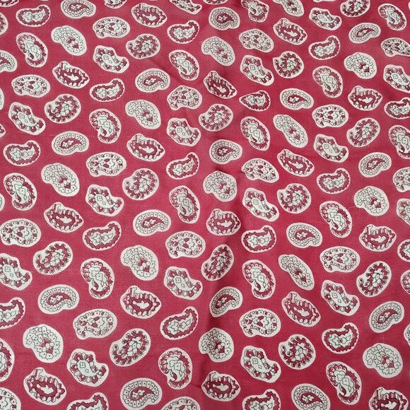 ❤️RALPH LAUREN Black Label Paisley 100% Silk Bandana Scarf - Picture 4 of 6